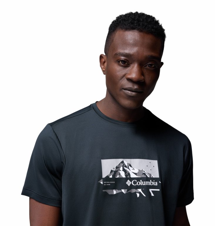 Футболка Columbia Ice Lake™ II SS Tee M - чорна
