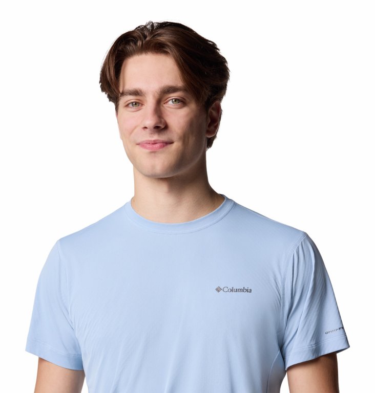 Футболка Columbia Zero Rules™ Light SS Crew M - синя