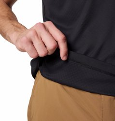 Футболка Columbia Zero Rules™ Light Polo M - чорна