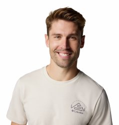 Футболка Columbia Tunnel Valley™ Graphic Tee M - бежева