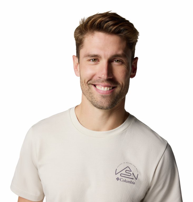 Футболка Columbia Tunnel Valley™ Graphic Tee M - бежева