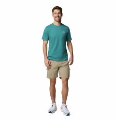 Футболка Columbia Tunnel Valley™ Graphic Tee M - синя