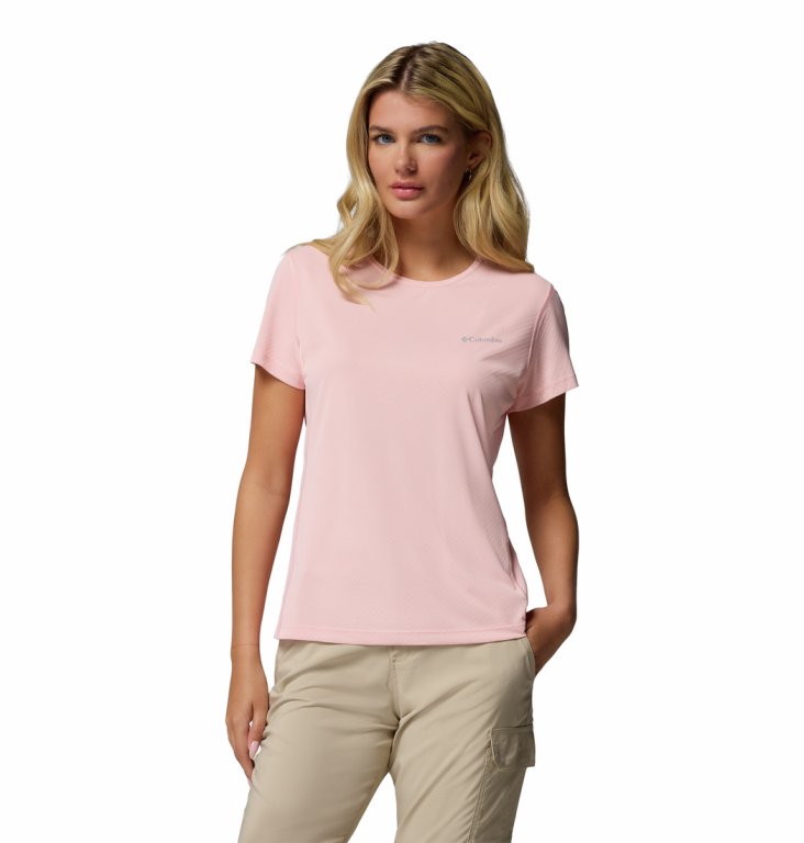Футболка Columbia Zero Rules™ Light SS Crew W - рожева