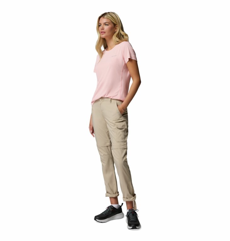 Футболка Columbia Zero Rules™ Light SS Crew W - рожева