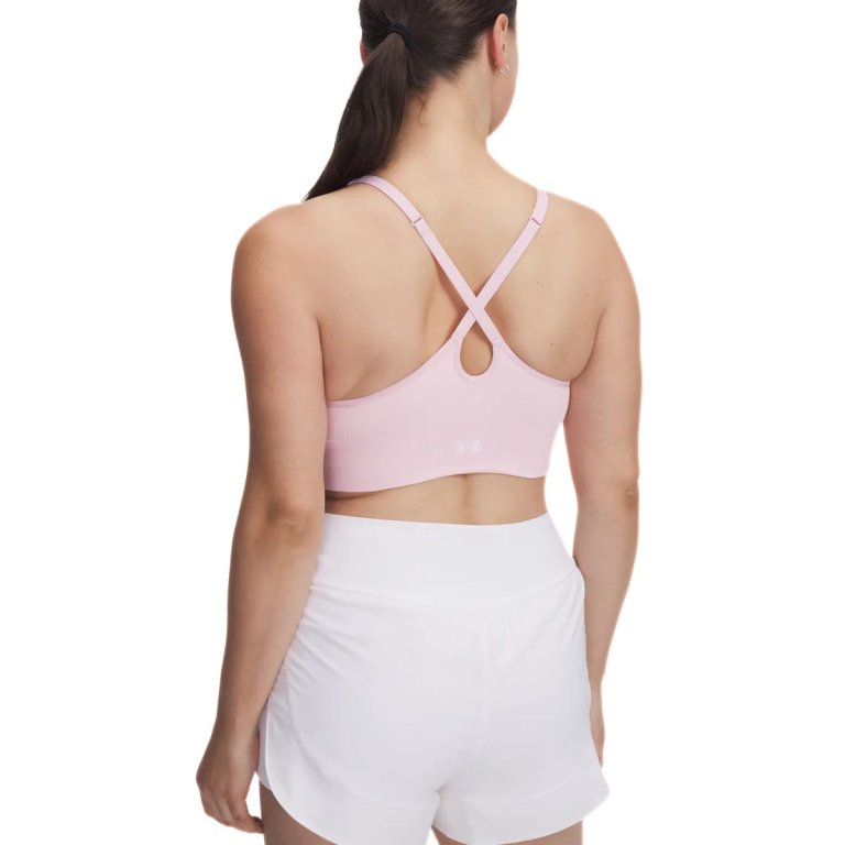 Under Armour Vanish Seamless Low Bra W - рожевий