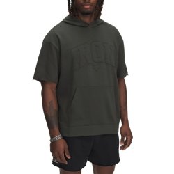 Худі UA Project Rock SS Terry Hoodie M - зелене