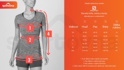 Tričko Salomon ELEVATE AERO TEE W - modrá