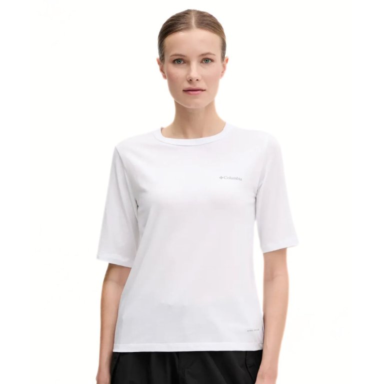 Футболка Columbia EU Sun Trek 1/2 Sleeve Tee II W - біла