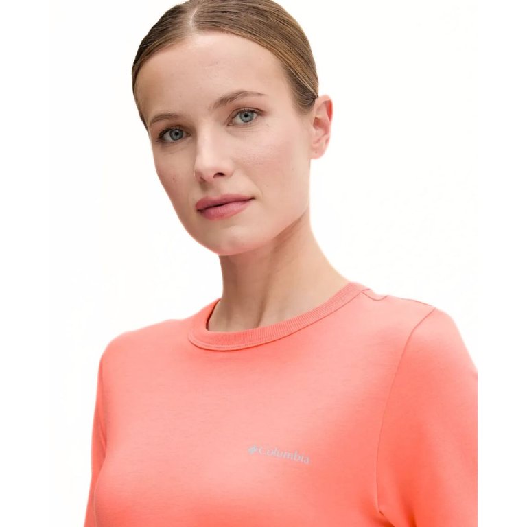 Футболка Columbia EU Sun Trek 1/2 Sleeve Tee II W - помаранчеве