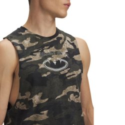 Майка UA Project Rock Camo Tank M - коричнево/чорна