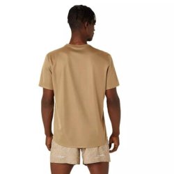 Футболка Asics Fujitrail Logo SS Top M - сіра