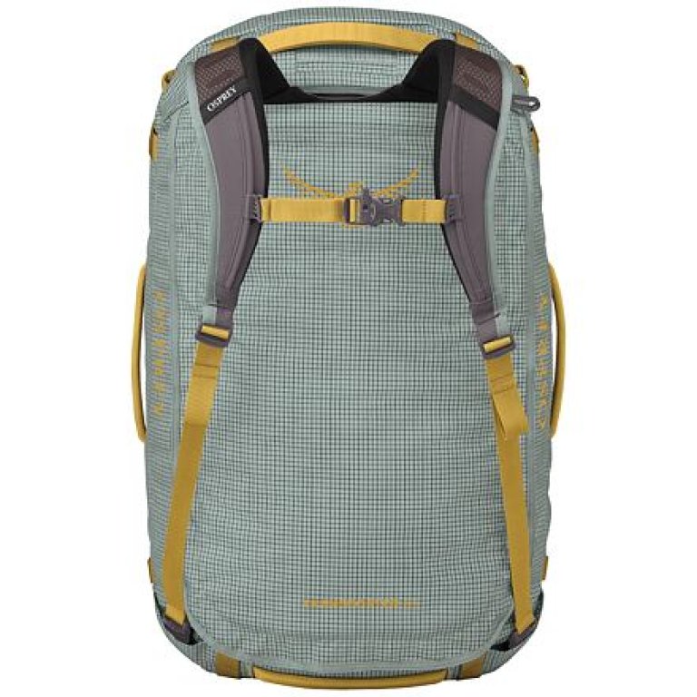 Cestovná taška Osprey Transporter 65 - zelená/žltá