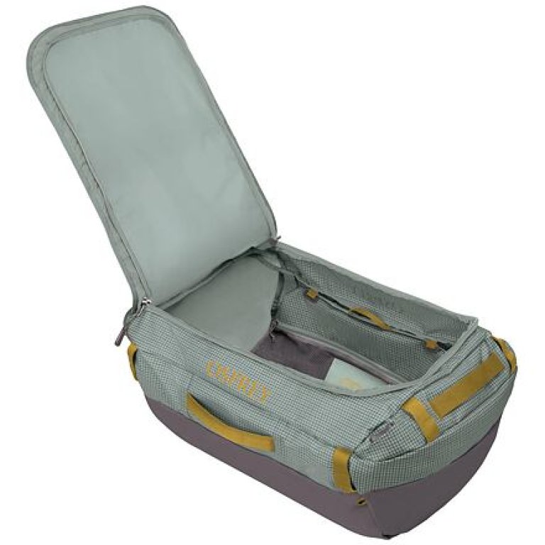 Cestovná taška Osprey Transporter 65 - zelená/žltá