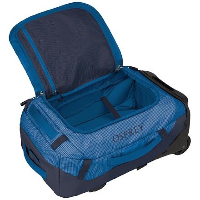 Дорожня сумка Osprey Transporter Wheeled Duffel 40 - синьо/чорна