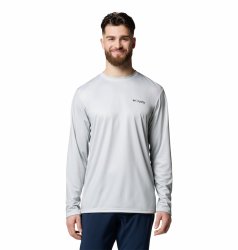 Футболка Columbia Terminal Tackle PFG™ Tarpon Rise LS M - сіра