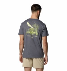 Футболка Columbia PFG Uncharted™ Graphic Tee M - сіра