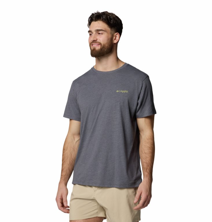 Футболка Columbia PFG Uncharted™ Graphic Tee M - сіра