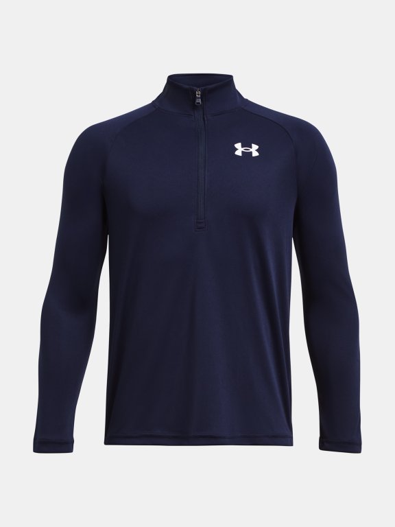 Футболка Under Armour Tech 2.0 1/2 Zip Jr Blue