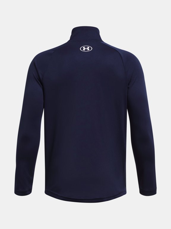 Футболка Under Armour Tech 2.0 1/2 Zip Jr Blue