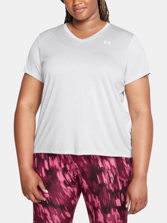 Футболка Under Armour Tech SSv- Twist Wmn Grey