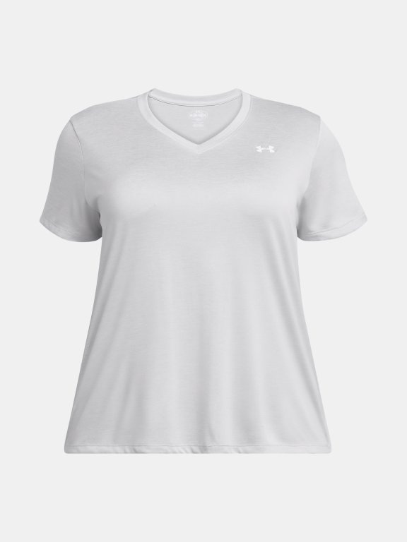 Футболка Under Armour Tech SSv- Twist Wmn Grey