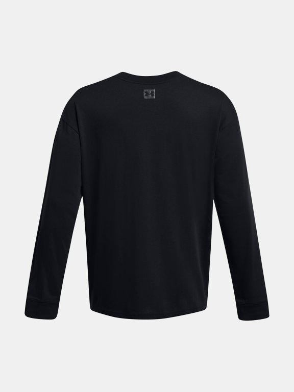 Футболка Under Armour HW Tonal Wordmark LS Man Black