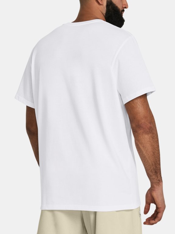 Футболка Under Armour HW LC Patch SS Man White
