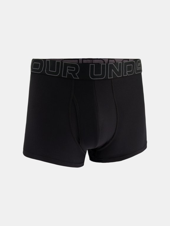 Boxerky Under Armour Perf Tech 3In 1Pk Man Black