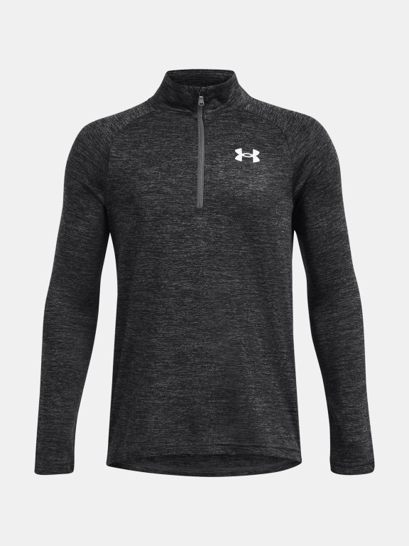 Футболка Under Armour Tech 2.0 1/2 Zip Jr Grey