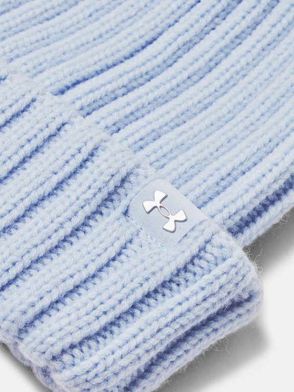 Шапка Under Armour Halftime Pom Beanie Wmn Blue