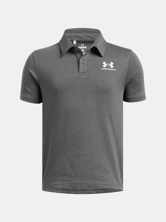 Футболка Under Armour Icon Polo Jr Grey
