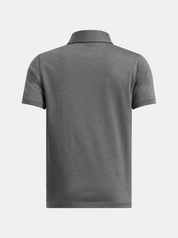 Футболка Under Armour Icon Polo Jr Grey