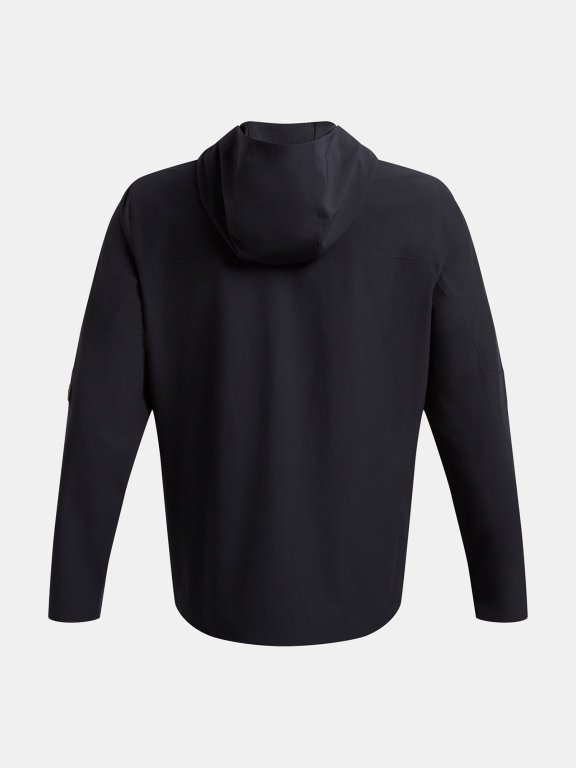 Bunda Under Armour Vanish Woven Utility Jacket Man Black