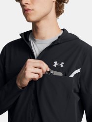 Bunda Under Armour Vanish Woven Utility Jacket Man Black