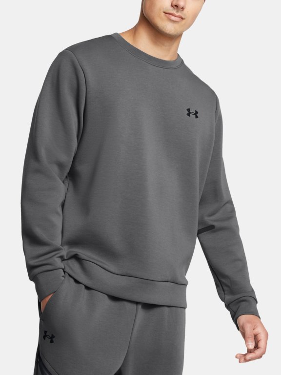 Світшот Under Armour Unstoppable Flc Crew Eu Man Grey