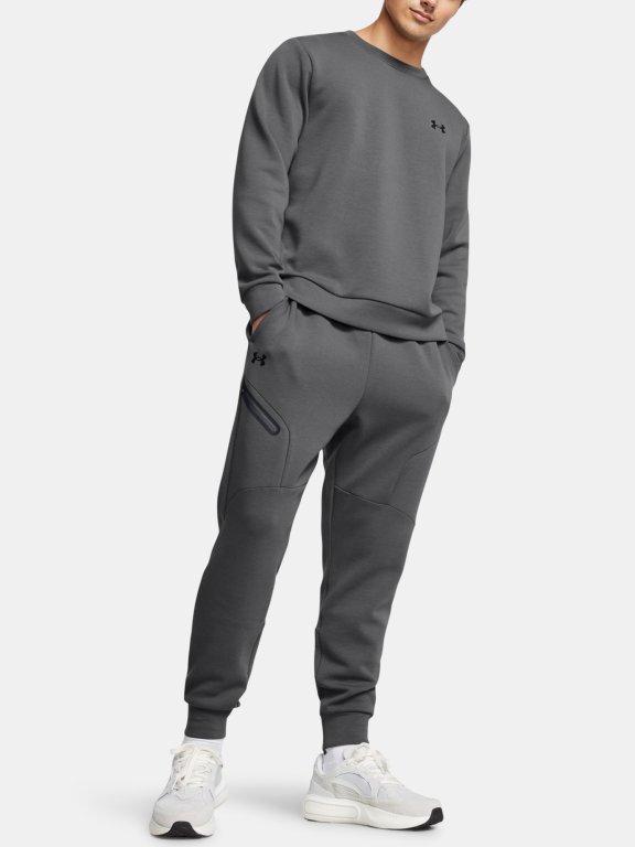 Світшот Under Armour Unstoppable Flc Crew Eu Man Grey