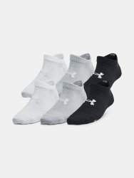 Шкарпетки Under Armour Essential No Show 6Pk Jr чорні