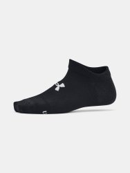 Шкарпетки Under Armour Essential No Show 6Pk Jr чорні