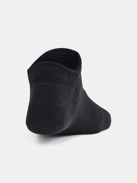 Шкарпетки Under Armour Essential No Show 6Pk Jr чорні