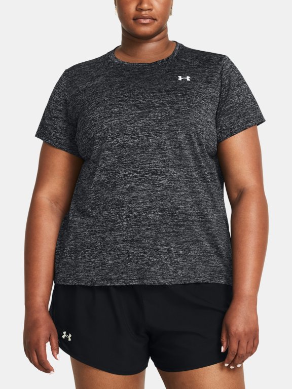 Футболка Under Armour Tech SSc- Twist Wmn Black