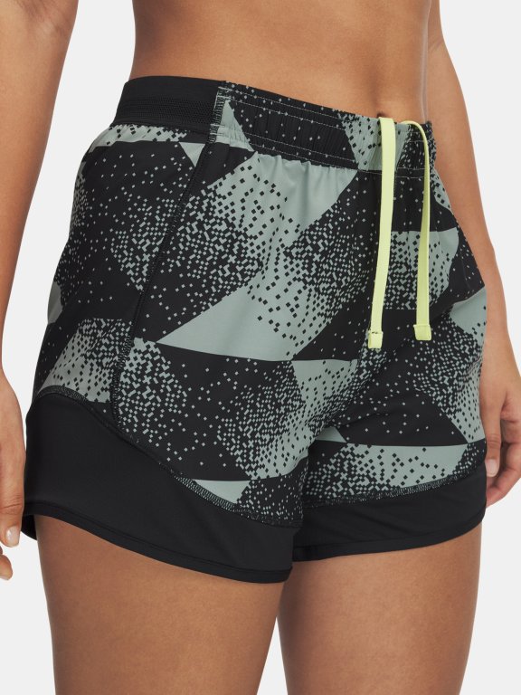 Шорти Under Armour Pro Shorts Prnt Wmn Green