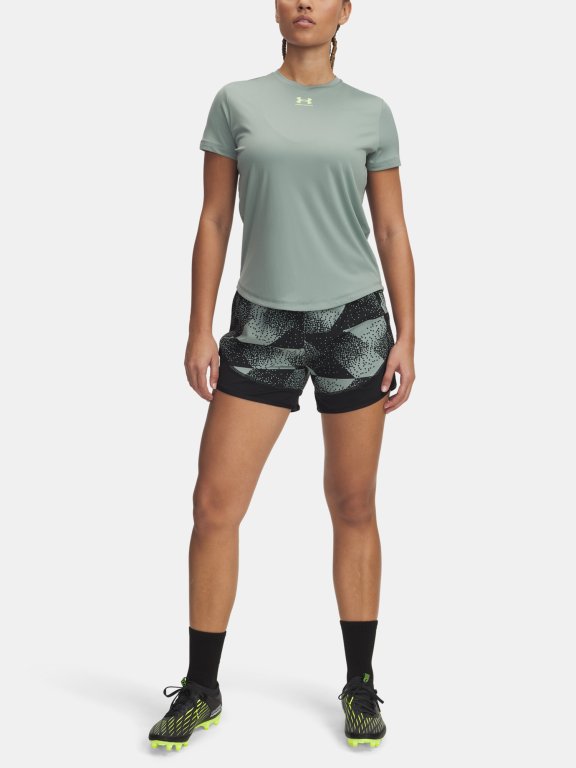Шорти Under Armour Pro Shorts Prnt Wmn Green