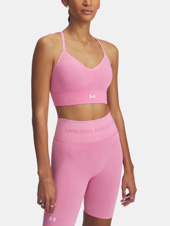 Бюстгальтер Under Armour Vanish Seamless Washed Low Wmn рожевий