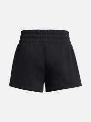 Kraťasy Under Armour Icon Fleece Boxer Shorts Wmn Black