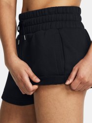 Kraťasy Under Armour Icon Fleece Boxer Shorts Wmn Black