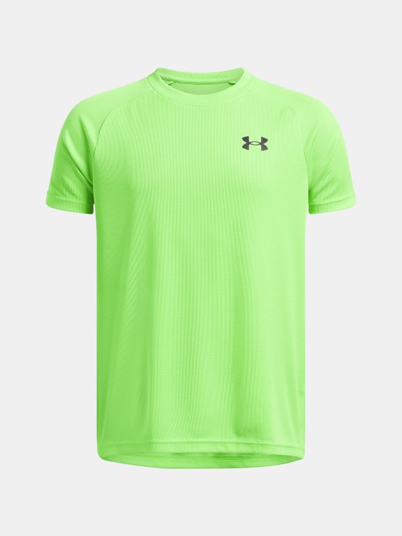 Футболка Under Armour Tech Textured SS Jr Green