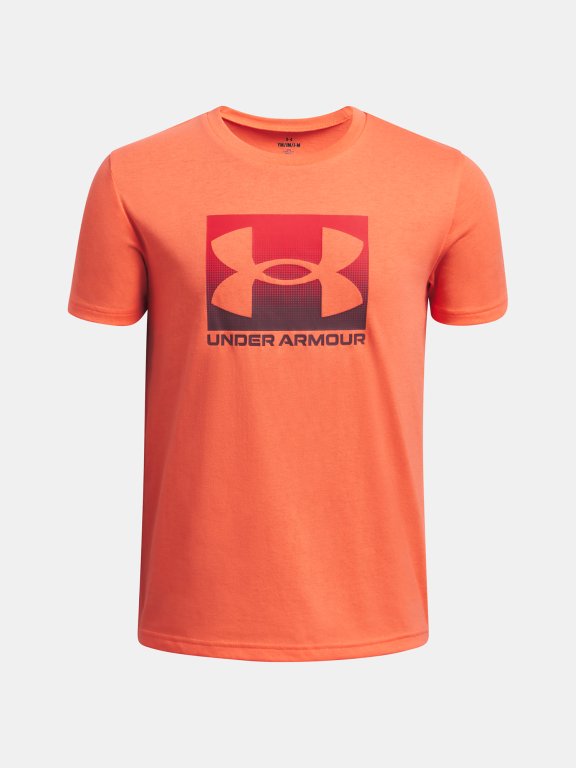 Футболка Under Armour Boxed Sports Update SS Jr Orange
