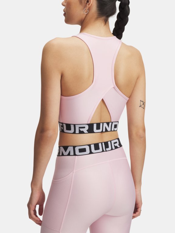Топ Under Armour Heatgear Rib Tank Wmn Pink