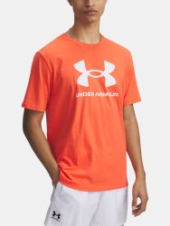 Футболка Under Armour Sportstyle Logo Update SS Man Orange