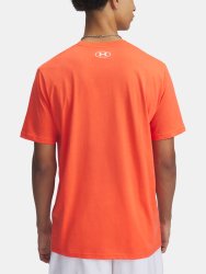 Футболка Under Armour Sportstyle Logo Update SS Man Orange